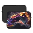 thumbnail image 2 of Pofeuu Explosive Fluid Splash Art Print Laptop Carrying Case,13-15-Inch Laptop and Tablet, Sleek Design, Durable and Water-Repellent Fabric, Business Casual or School-15 inch, 2 of 8
