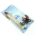 thumbnail image 3 of 1.6m Carbon Fishing Rod Reel Combo Fish Shaped Pocket Pen Casting Rod Spin Wheel, 3 of 10