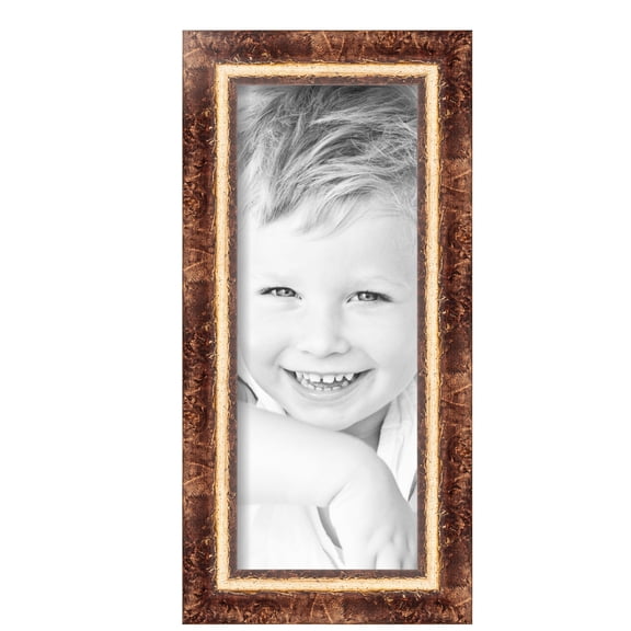 ArtToFrames 7" x 18" Monticello Picture Frame, 7x18 inch Multi Wood Poster Frame (WOM-4941),  Pack