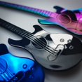 thumbnail image 5 of Cucharas de café para guitarra, cucharaditas, coloridas cucharas de postre de acero inoxidable, linda cucharadita de demitasse para mezclar bebidas, mezclar mermelada de batido (Lucky 7), 5 of 5