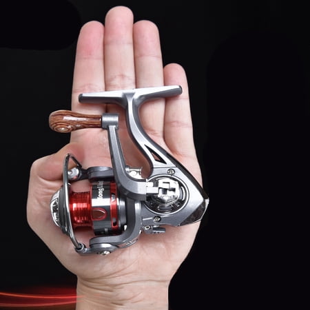 POWER Full Metal Mini Winter Ice Fishing Reel Small Spinning Reels Carp Raft Fishing Wheel for Fish Accessories Saltwater Gear