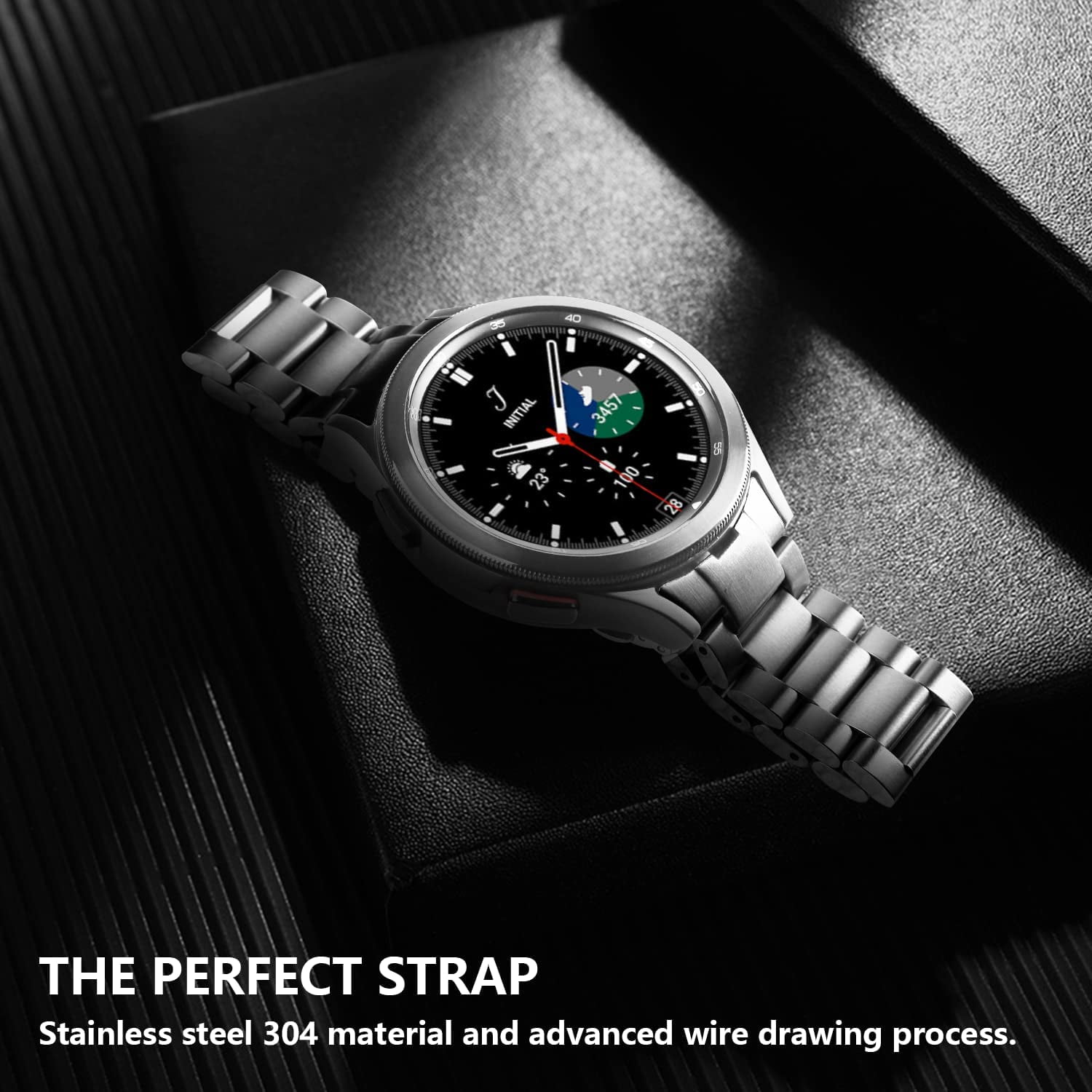 Samsung galaxy watch bands stainless steel sale