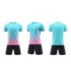 thumbnail image 5 of Odeerbi Niños Niñas Malla Rápido Seco Uniforme de Fútbol Set Gradiente Camiseta Shorts Respirable Ropa Deportiva Atlética Para 5-15 Años, 5 of 6
