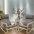 thumbnail image 2 of Costway Set of 2 Bentwood Rocking Chair Relax Rocker Lounge Chair w/Fabric Cushion Gray, 2 of 10
