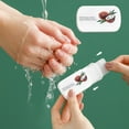 thumbnail image 4 of RXIRUCGD 50 Pcs Feuilles de Savon pour Lavage des Mains pour Voyage en Plein Air Camping Portable Savon pour Randonnée Lavage des Mains Savon en Papier pour Voyage Fête École, 4 of 6