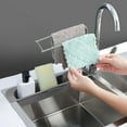 thumbnail image 4 of Meitianfacai Kitchen Sink Faucet Storage Sink Hanger Faucet Rack Clip Rag Bathroom Kitchen, 4 of 5