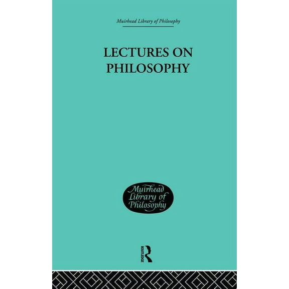 Lectures on Philosophy, (Paperback)