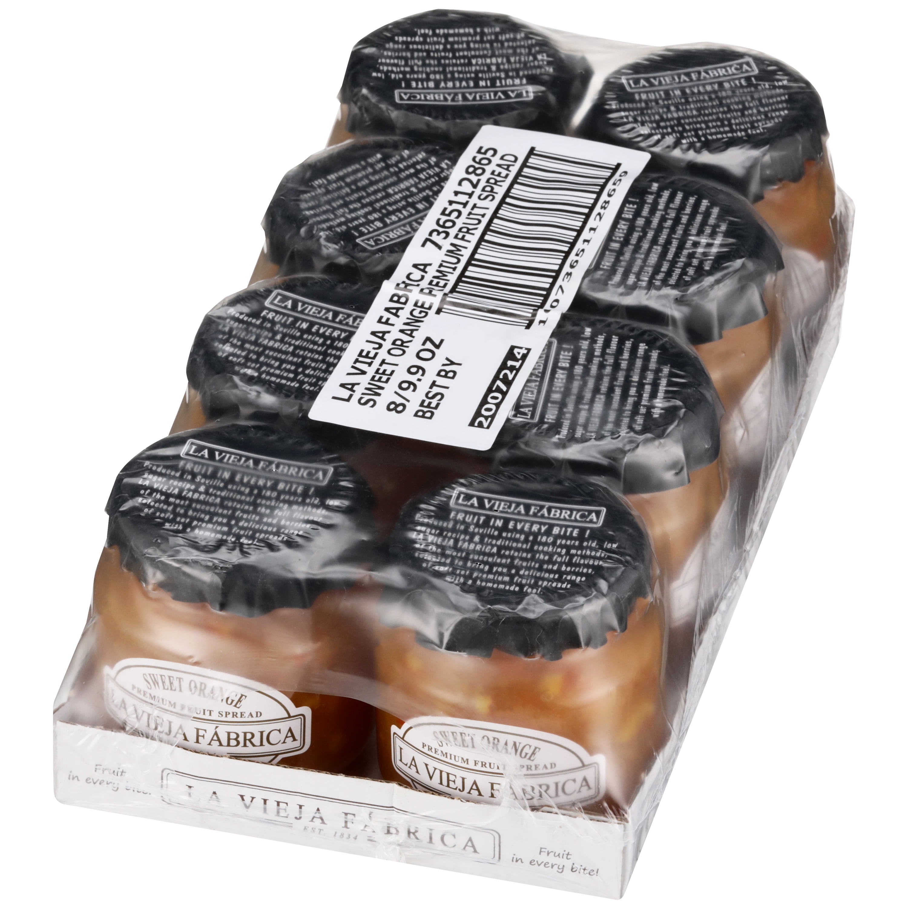 LaVieja Fabrica Premium Sweet Orange Fruit Spread 8 pk case (9.9 oz each)