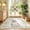 Beige, variant on YOUFORTONG 4x4 Square Entryway Area Rug,Non-Slip Floral Washable Boho Vintage Doormat Soft Thin Indoor Carpet for Living Room Kitchen Bedroom,Black