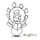 thumbnail image 2 of Xihbxyly Guirnalda de Luces con Diseño de Bolas de Nieve, Decoración Navideña Animada, Muñeco de Nieve y Pingüino Brillantes, Marco para Jardín Exterior, Decoración Invernal, Regalo Navideño, Tamaño, 2 of 5