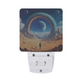 thumbnail image 2 of Stargate in Desert Night Light 2 Pack LED Nightlight Plug into Wall Dusk to Dawn Sensor Soft White, 2 of 7