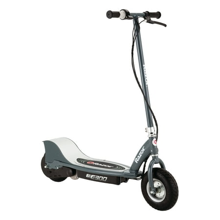 Razor E300 24V Electric Scooter - Gray, up to 15 mph, 250 W, for Teens and Adults Ages 13 and up