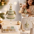 thumbnail image 3 of Fountwell DIY Beaded Christmas Tree Kit 3D Crystal Tree Craft Set for Adults Holiday Gift, 3 of 7