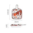 thumbnail image 1 of Casserole dishes ceramic baking tray western dishes oven high temperature shaped rectangular baking tray red, 1 of 3