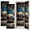Color 1, variant on 2 Pcs School Locker Magnetic Wallpaper 12" x 36" Watercolor American Football Ball Splatter Art Reusable Removable Locker Accessories Back to School Supplies