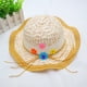 thumbnail image 2 of Sombrero para niños, primavera, verano, para exteriores, parasol, protector solar, sombrero de paja transpirable, lindo y dulce sombrero para el sol para niña, sombrero fresco para bebé, 2 of 5