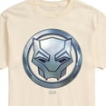 thumbnail image 3 of Marvel Black Panther - Circle Logo - Men's Short Sleeve Graphic T-Shirt, 3 of 5