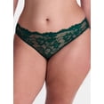 thumbnail image 5 of Joyspun Women's Lace Cheeky Panties, 3-Pack, Green Tropic/Terracotta/Black, Size S, 5 of 9