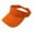 Orange, variant on EnJoCho Lightweight Hat for Women Summer Solid Color Adjustable Sun Hat With Large Brim Ponytail Beach Hats