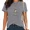 A-Grey, variant on Unisex Whimsical Witchy Frog Meadow Graphic Shirt Cute Pointed Hat Riding Casual Top White, XL