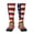 2 Black-2, variant on Xecao American Flag And Baseball Print Compression Socks for Both Men And Women for Running, Travel, Flight, Nurse