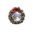 thumbnail image 1 of Garland Decoraciones de Navidad Navidad Galan Casa de Nieve Sala de Estar Vintanas de Vidrio Decoración de la Escena Del Festival Pegatinas de Pared Decoraciones de Pared para la Sala de Estar, 1 of 6