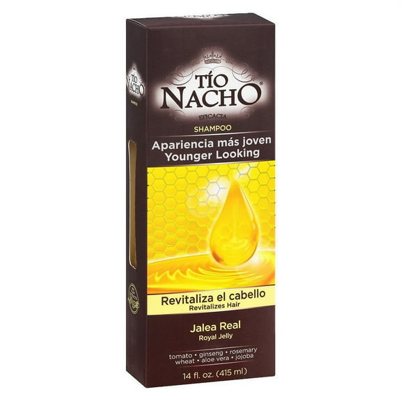 TIO NACHO Younger Looking Royal Jelly Shampoo 14 oz (Pack of 4)