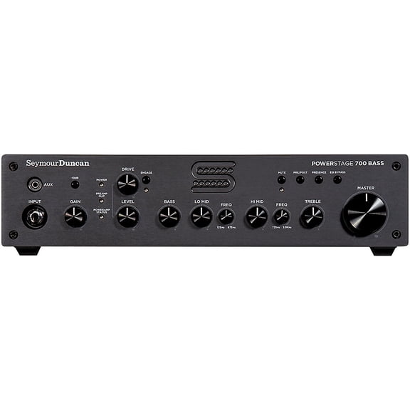 Seymour Duncan PowerStage 700 700W Bass Amp Head Black