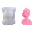 thumbnail image 1 of Wdftyju Molde de silicona para velas de yeso de aromaterapia, estatua de cera hecha a mano, molde de jabón para velas Wdftyju 6ax4yw3rl0bd8jf2D01, 1 of 6