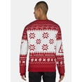 thumbnail image 3 of Naruto Men's & Big Men's Traditional Ugly Christmas Sweater Graphic Fleece Sweatshirt, Sizes S-2XL, 3 of 5