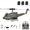Green, variant on RC ERA C032 UH-1 Huey 6CH RC Helicopter for Adults, Flybarless Gyro Stabilized with Optical Flow & TOF, One-Key 3D Inverted, Brushless, Remote Control Helicopter Hobby (Shark Mouth-3 Battery)