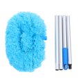 thumbnail image 2 of Ceiling Fan Duster with Extension Pole, 360 Degree Rotation Extra Long Round Duster Washable Cobweb Brush for Outdoor Indoor Cleaning, 2 of 7