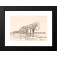 thumbnail image 2 of Fritz Syberg 24x18 Black Modern Framed Museum Art Print Titled - Landscape with Oak Trees. Fons (1907 - 1908), 2 of 5