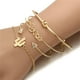 thumbnail image 5 of Pulsera para mujer, regalo para mujer, 4 piezas, elegante brazalete de cactus de cristal para mujer, conjunto de joyería, pulsera, pulsera, 5 of 5