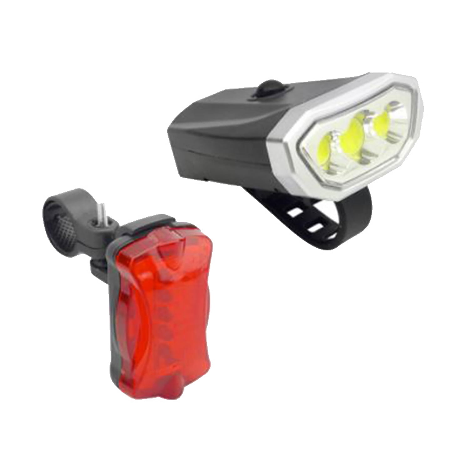 Kit Luces Led Delantera Y Trasera Para Bicicleta