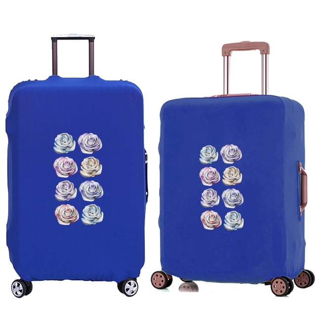 Travel Luggage Protective Cover 3d Pattern Travel Accessories Elastic Suitcase Case Apply To 18-28inch 8 3D014 M