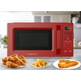 thumbnail image 3 of Farberware 1.1 cu ft Microwave Oven,1000W Countertop Microwave Oven with Auto Cook Menu, Red, 3 of 6