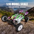 thumbnail image 3 of WLtoys 104002 1/10 RC Racing Car 2.4GHz Drift Buggy con chasis de aleación de aluminio Hugtrwg Para estrenar, 3 of 9
