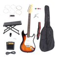 thumbnail image 1 of Guitar Set Electric Guitar Kits Electric Guitar Set Sunset  C-Shaped Neck Musical Instruments For Beginners, 1 of 8