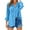 Z-Sky Blue, variant on UYISJ Womens Long Sleeve Button Down Shirts Cotton Linen Collared V Neck Tops Casual Loose Fit Plus Size Blouses Blue L