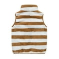 thumbnail image 6 of ZyeKqe Toddler Baby Girls Boys Fall Winter Warm Vest Kids Fleece Jacket Zipper Warm Sleeveless Outerwear with Pockets, 6 of 6