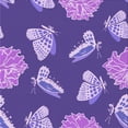 thumbnail image 1 of Ahgly Tapis d'Intérieur Lavable en Machine Carré Transitionnel Violet Améthyste Violet, 5 Pieds Carré, 1 of 7