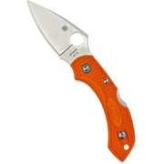Spyderco Dragonfly 2 Lightweight Signature Knife with 2.3" VG-10 Steel Blade and High-Strength Orange FRN Handle - PlainEdge - C28POR2