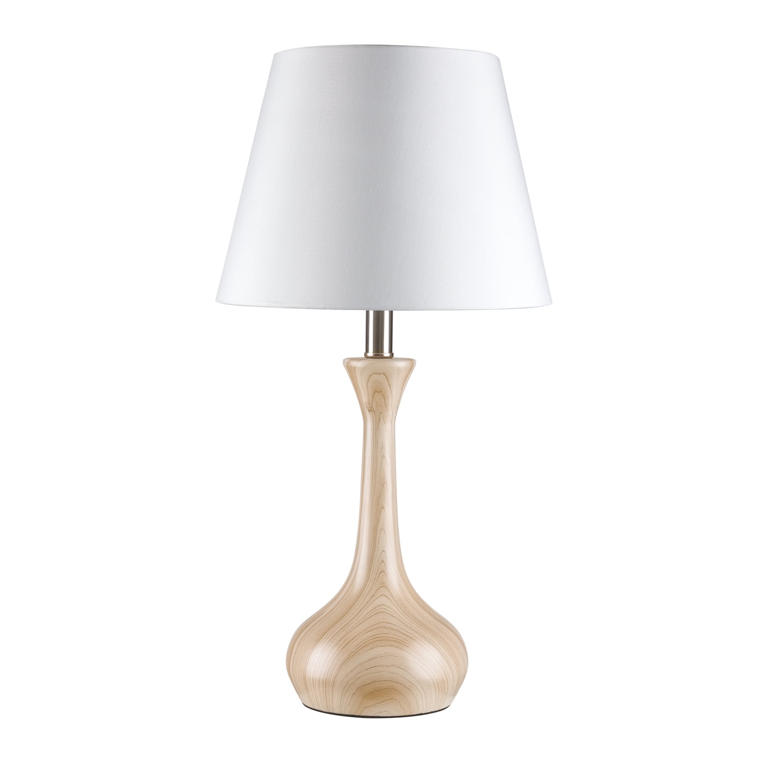 Globe Electric Barkley 23 Faux Wood Table Lamp Led Bulb Included 12909