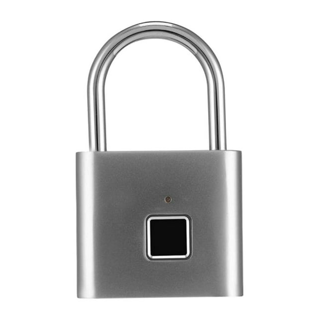 Esquirla Recognition Padlock Door Lock Padlock Luggage Lock, USB , Waterproof, , as described