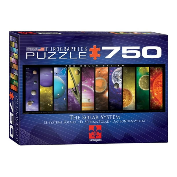 EurographicsPuzzles - Système Solaire - puzzle - 750 Pièces