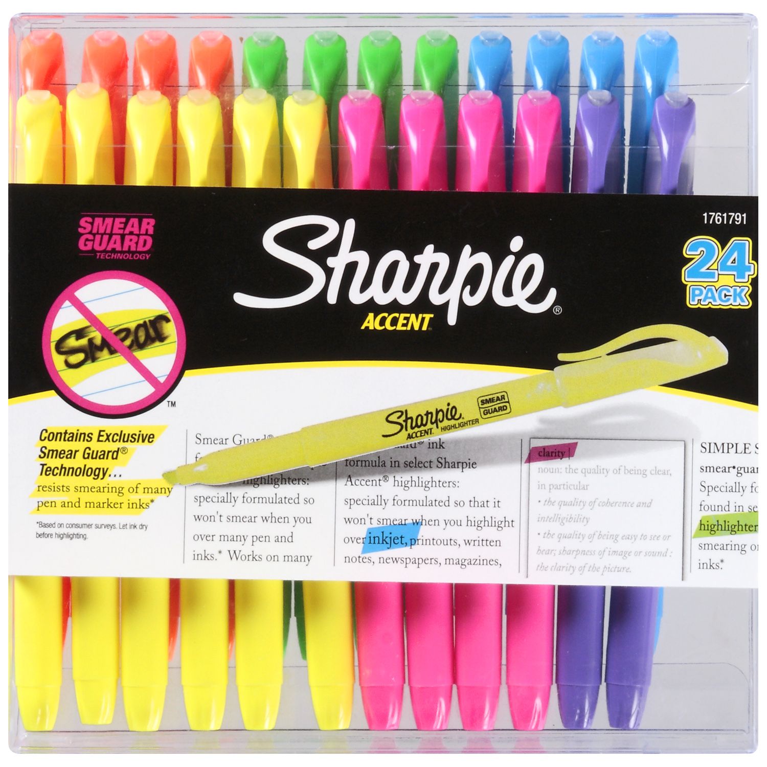 Sharpie Accent Assorted Highlighters 24 Count