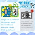 thumbnail image 4 of BESTSKY Upgraded Baby Toys for 1 Year Old Boys Girls,2 in 1 Musical Toys Toddler Piano&Drum Mat with 2 Sticks,Learning Floor Blanket Gifts for 1 2 3 4 Year Boy Girl for Birthday Christmas, 4 of 7
