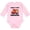AD-Pink, variant on Daddys Little Firefighter Boys or Girls Long Sleeve Baby Bodysuit