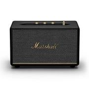 Restored Marshall Acton III Bluetooth Portable Speaker, 3 Speakers, Black